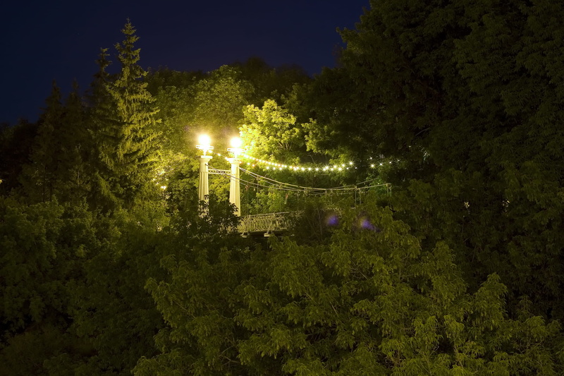 light, trees, beauty in nature, street light, land, growth, 2K, glowing, low angle view, woods, plant, street, sky, tranquility, electricity, Ufa, outdoors
