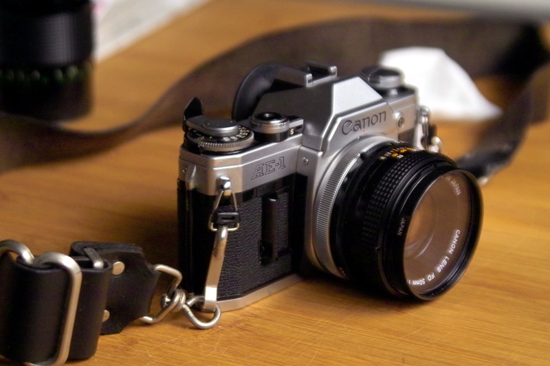 Canon AE-1, 1080P, background, macro, camera