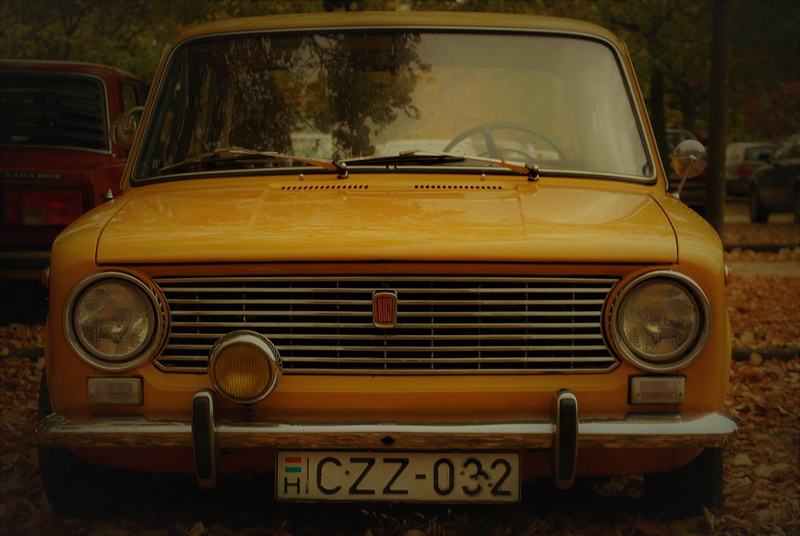 4K, old school wheels, old car, LADA, Hungary, car