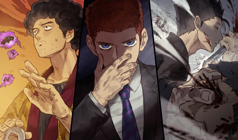 Ryo Shimazaki, Toichiro Suzuki, Anime, 1080P, Katsuya Serizawa, Mob Psycho 100