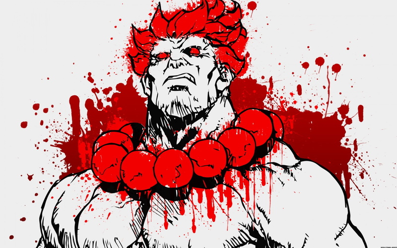 dark, blood, fighter, warrior, 720P, gouki, street