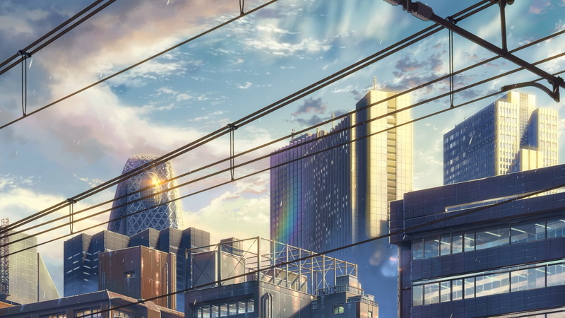 Makoto Shinkai, The Garden of Words, 1080P, Tokyo