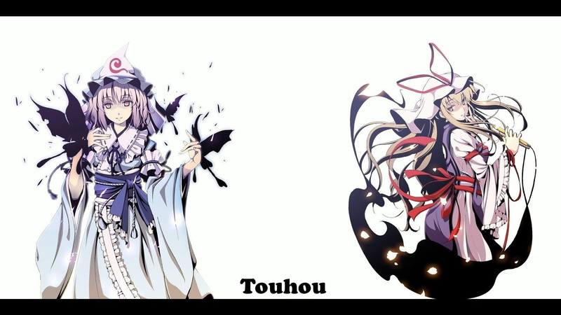 Touhou, Yukari Yukino, 1080P, Anime, Yuyuko Saigyouji