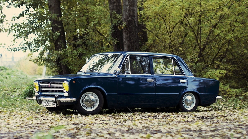 cars, 1080P, russian, forest, nature, trees, lada, 2101