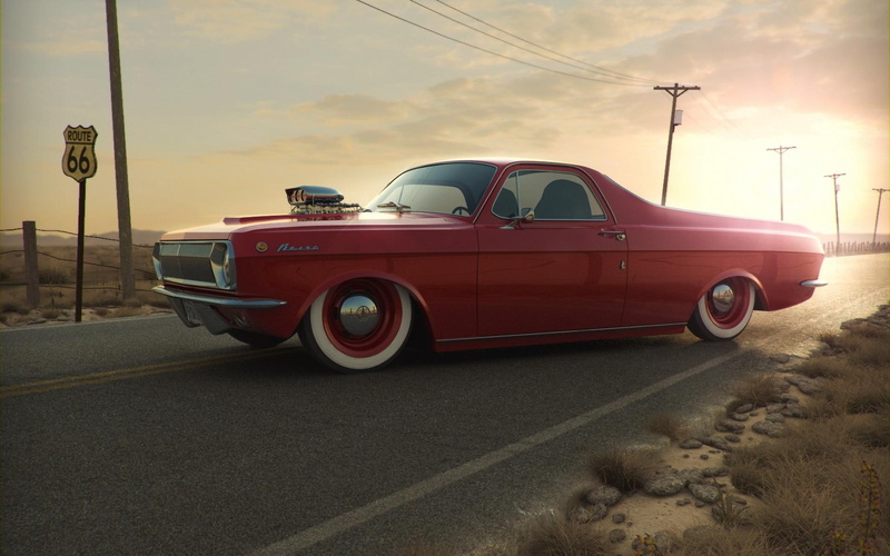 sunset, volga, 1080P, gaz 24 volga, gaz, pickup, cars, tuning