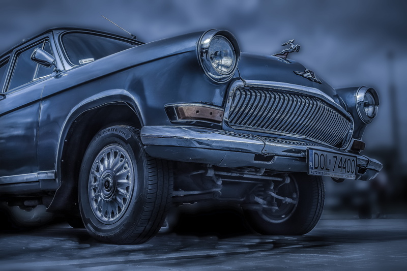 day, car, luxury, tire, design, no people, silver colored, focus on foreground, land vehicle, auto volga, the vehicle, retro, vintage car, wheel, chrome
