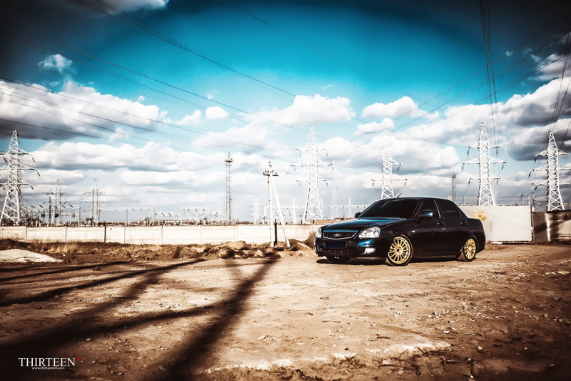 LADA, Prior, VAZ, photographer, machine, power, photography, Thirteen, auto, Priora, 2K