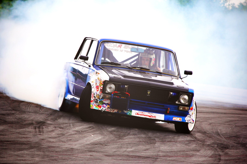 competition, sky, Drift, 1080P, sports Race, shiny, bumper, car, vintage car, motorsport, smoke, headlight, sport, transportation, wheel, mode of transportation