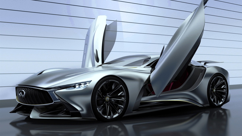 2K, gran, Supercar, Turismo, Wings, vision, Concept, Infiniti, 2014