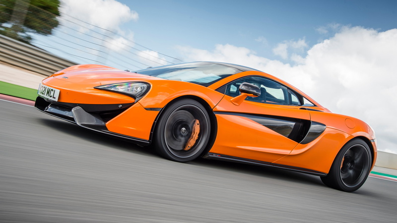 Orange, McLaren, Supercar, 570S, 4K, s, Speed