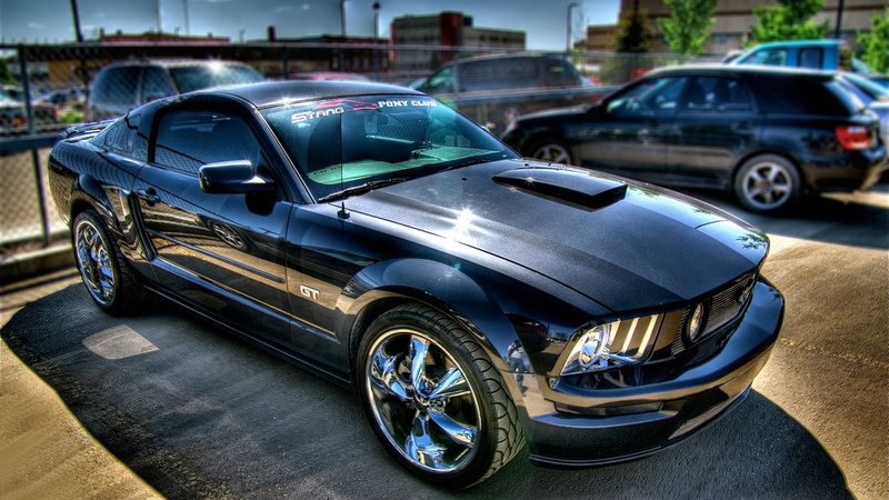 blue, exhibition, no People, street, Mustang, reflection, gt, avto, metal, rechange, wheel, auto, car, status Car, editorial, germany, mode of Transport