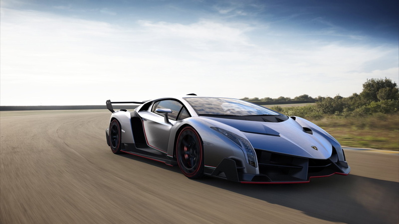 travel, motion, candidate Vocabulary, concept Car, new, landscape, sky, cloud - sky, wealth, side View, luxury, sport, day, Lamborghini Veneno, sports Race