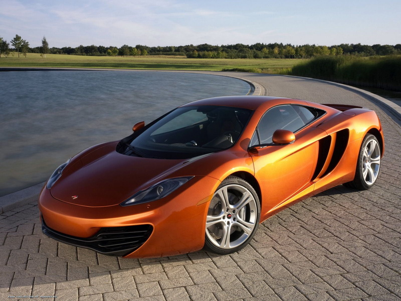 reflection, new, luxury, red, concept Car, McLaren, orange, supercar, alloy Wheel, outdoors, nature, orange color, sports, sports Car, candidate Vocabulary