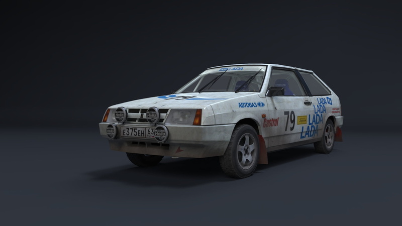 sport, VAZ 2108, rally, background, Lada, 1080P