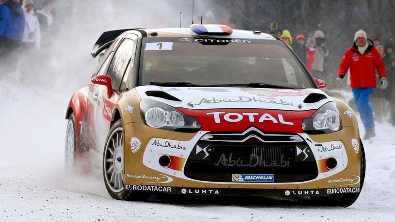People, Fans, Auto, Machine, WRC, The front, Sport, 1080P, Winter, Rally, The hood, DS3, Citroen