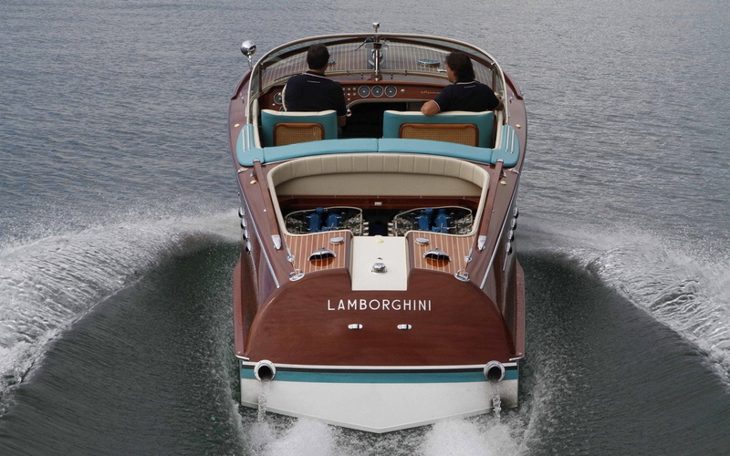 Lamborghini, Boat, Vehicles, 1080P, Lamborghini Riva Aquarama