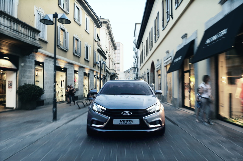building, text, mode of Transport, city Life, land Vehicle, vesta, direction, grey, concept, retail, lada, window, modern, motor vehicle, sedan, silver