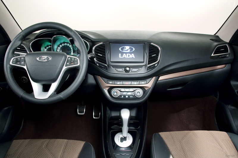 sports car, review, city cars, 2015 cars, test drive, 2K, interior, front, Lada Vesta, side