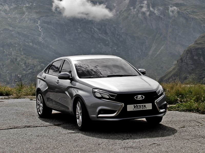 travel, nature, outdoors, car, front view, mountain, Vehicle, 1080P, luxury, land, motor vehicle, transportation, people, day, lada vesta, journey, land vehicle