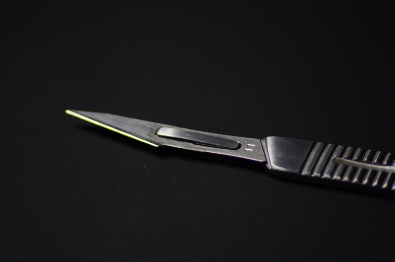 metal, black color, steel, sharp, silver - metal, knife - weapon, studio shot, knife, edge, equipment, 5K, alloy, close-up, aggression, two objects, work tool