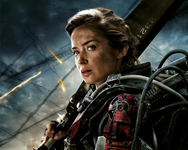 Edge Of Tomorrow, 4K, celebrity, Emily Blunt, Badass