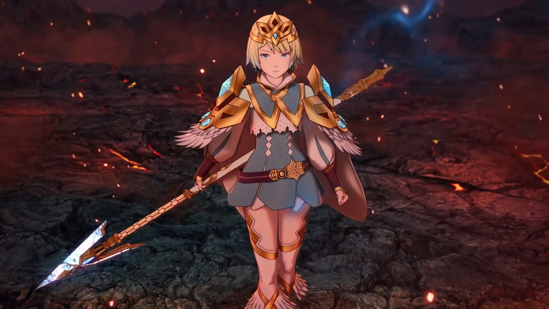 focus on foreground, front view, land, clothing, looking at camera, Fjorm (Fire Emblem Heroes), Fire Emblem Heroes, celebration, blond hair, night, Video Game