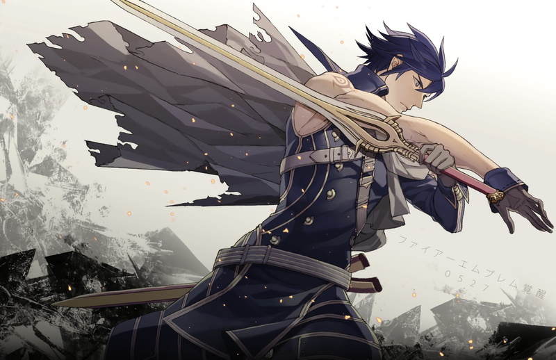 game, 1080P, character, fire, series, sword, male, awakening, emblem