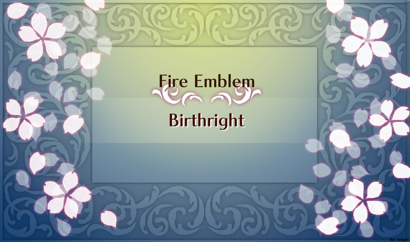 Fire Emblem Fates, Fire Emblem Fates: Birthright, 1080P, Fire Emblem