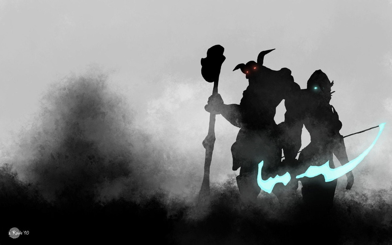 people, full length, real people, accidents and disasters, Ashe (League Of Legends), adult, day, Nasus (League Of Legends), water, sport, holding, League Of Legends