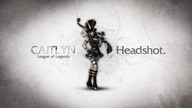 1080P, caitlyn league of legends league of angels anime girls league of legends video games adc