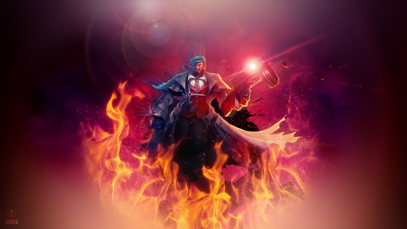 performance, night, hood - clothing, clothing, adult, motion, league of legends adc grave, smoke - physical structure, 2K, burning, full length, holding