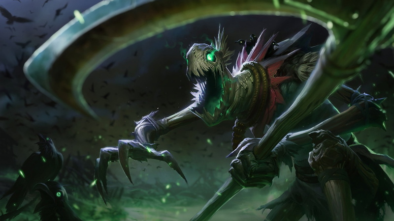 Fiddlesticks, League of Legends, 1080P