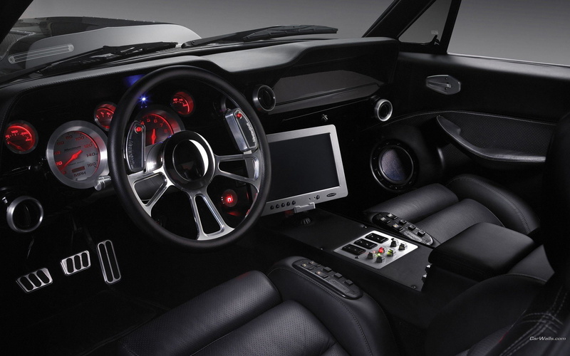 mustang, sg one, obsidian, 1080P, ford, black