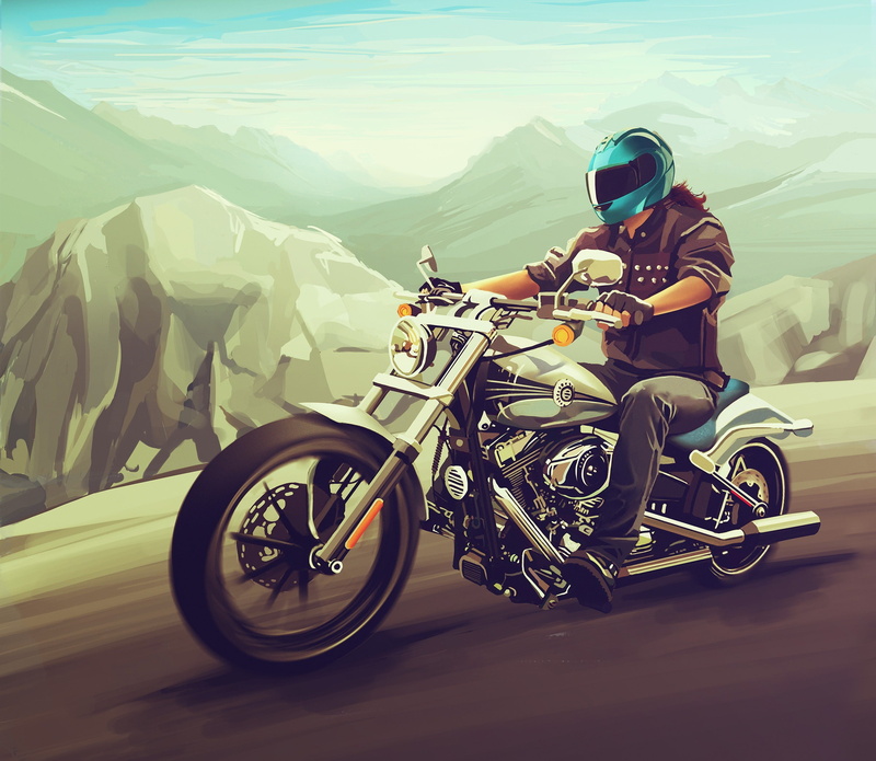 crash helmet, lifestyles, day, sitting, full length, headwear, mode of transportation, helmet, 2K, land vehicle, mountain, transportation, sport, leisure activity