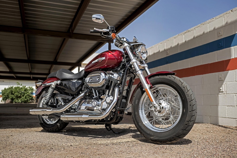 customized, mode of transportation, transportation, street, chrome, day, architecture, tire, harley davidson sportster, parking, land vehicle, 1080P, wheel
