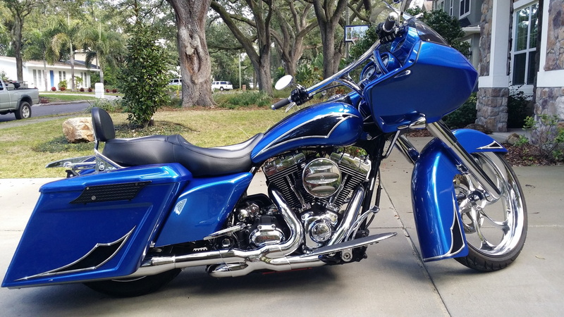 road, Harley Davidson Road King, Road King, king, custom, 4K, harley