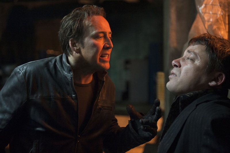 face to face, men, profile view, male friendship, friendship, headshot, Ghost Rider, adult, Ghost Rider: Spirit of Vengeance, indoors, young men, portrait