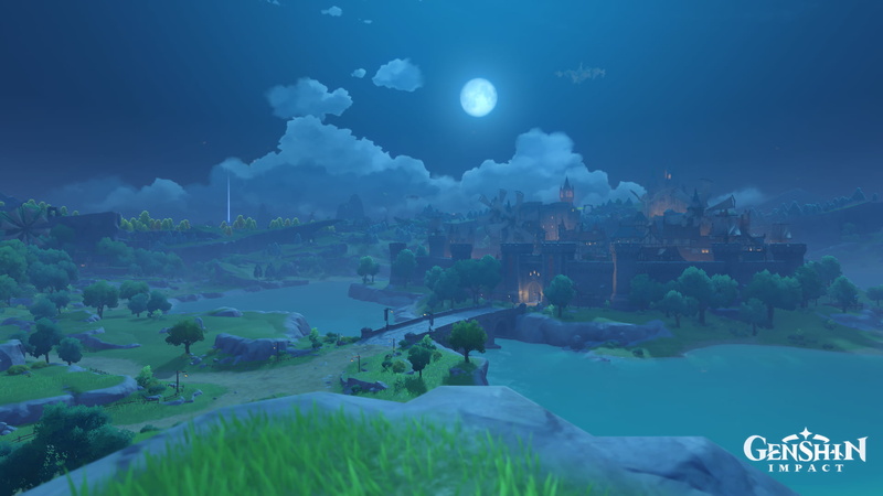 landscape, 1080P, Genshin Impact, video games