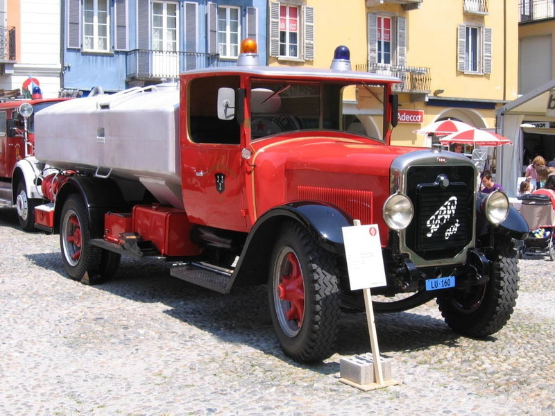 firetruck, Ford, truck, cars, Fire Truck, fire, art, Oldtimer Firetruck, hd, 480P, Oldtimer