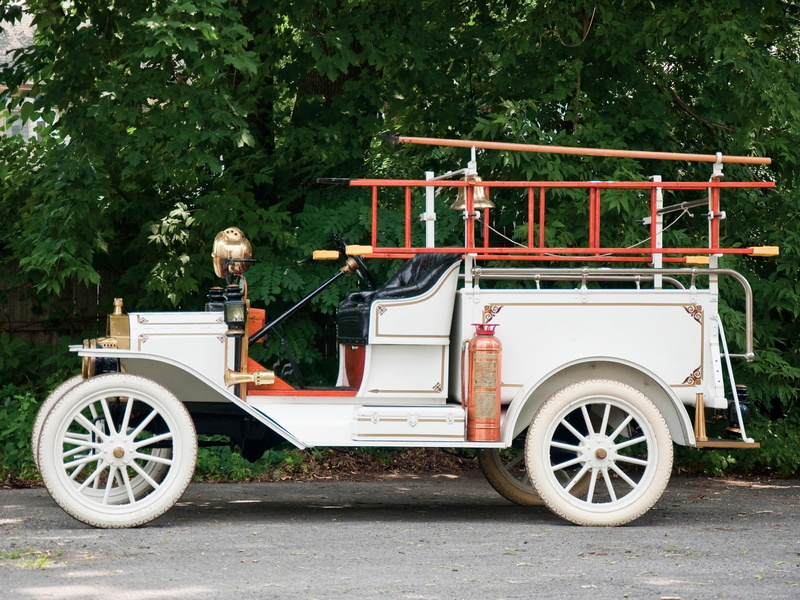 firetruck, ford, model t, retro, 1913, 1080P