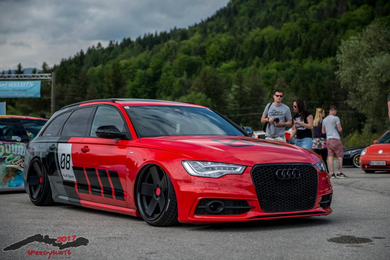 1080P, Audi, plant, outdoors, nature, full length, transportation, standing, people, adult, red, day, tree, motor vehicle, tuning, car, incidental people