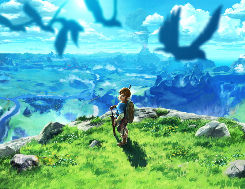 The Legend of Zelda, The Legend of Zelda: Breath of the Wild, Nintendo, 4K, Nintendo EPD, Switch, Art