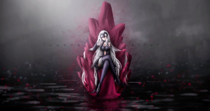 Fate/Grand Order, Fate Series, Avenger (Fate/Grand Order), Jeanne dArc Alter, 1080P