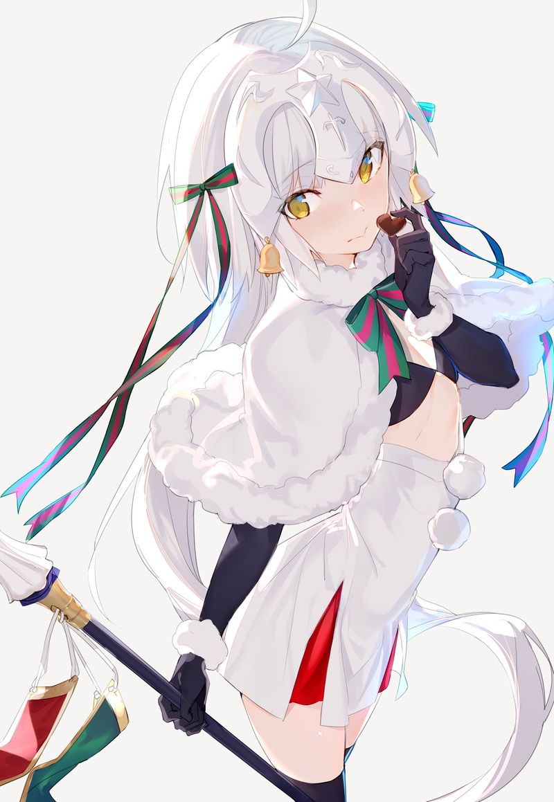 1080P, Jeanne dArc (Alter) (Santa Lily), Jeanne (Alter) (Fate/Grand Order), Santa costume, Fate Series, Fate/Grand Order