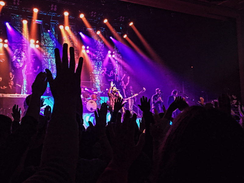 night, music festival, stage light, light, music, human arm, event, illuminated, lake oswego, 4 camelot ct, third day, microphone, 4K, praise, arts culture and entertainment