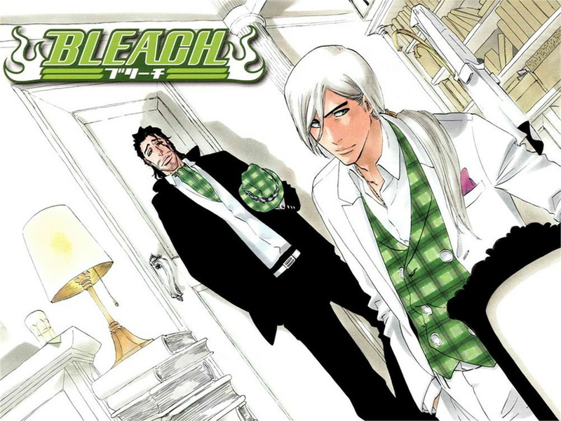 Bleach, 720P, Shunsui Kyōraku, Jūshirō Ukitake