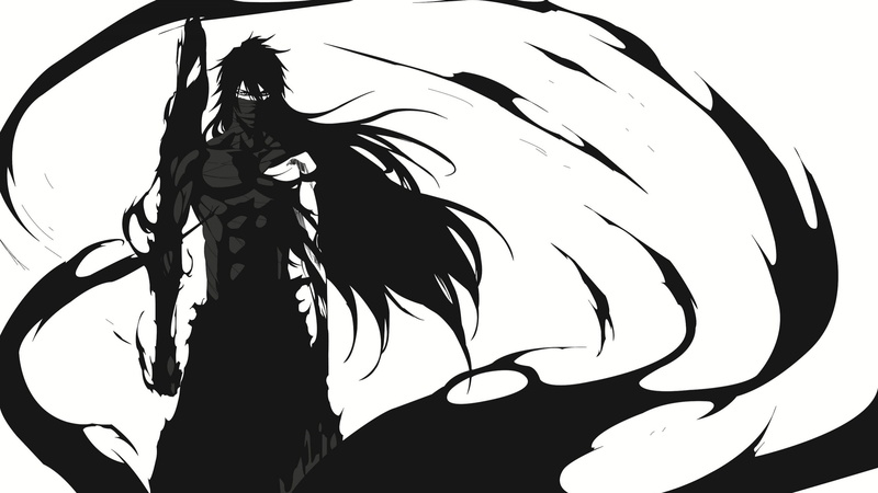 angel, no people, art and craft, 2K, sky, silhouette, representation, outdoors, Bleach, human representation, hairstyle, creativity, tree, anime, female likeness