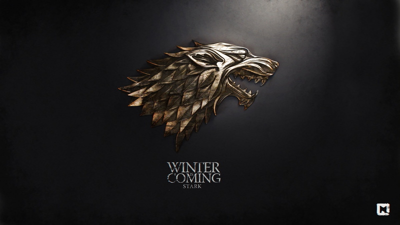 House Stark, Game of Thrones, sigils, 1080P