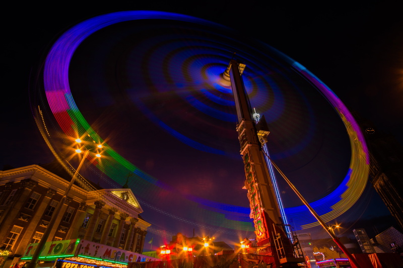 architecture, ride, carnival, amusement park ride, event, fairground, 5K, motion, arts culture and entertainment, fast, ferris wheel, concrete, carnival rides