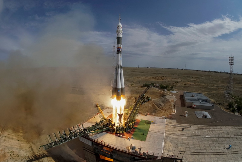 2K, Kazakhstan, Booster, Start, Union, Baikonur, Roscosmos